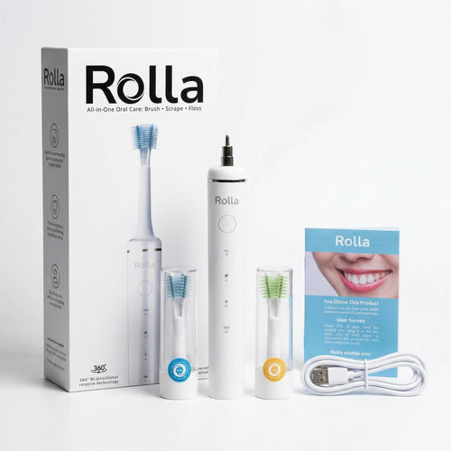 Brosse à Dents Électrique – Double Rotation Intelligente